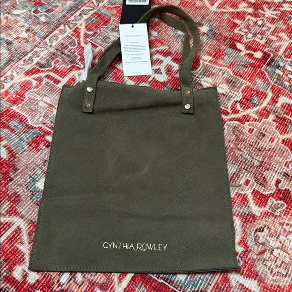 Suede Cynthia Rowley mini tote - Picture 4 of 8